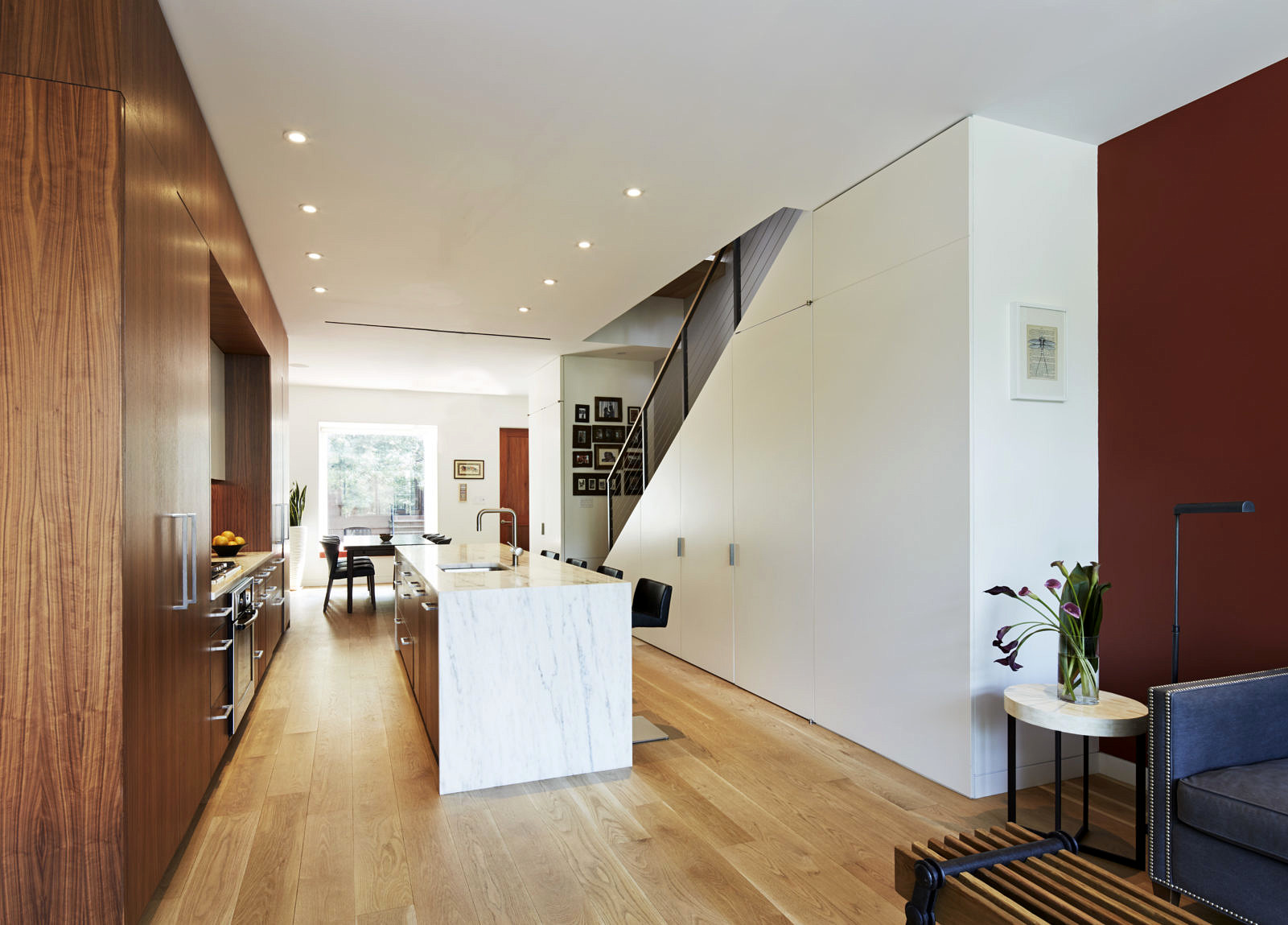 interior view of Brownstone Gut Renovation by Sarah Jefferys Architecture + Design