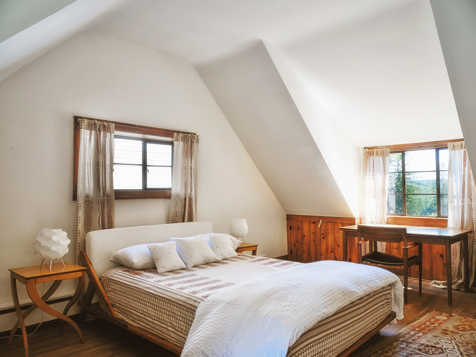 interior bedroom photo from passive house interior design project.