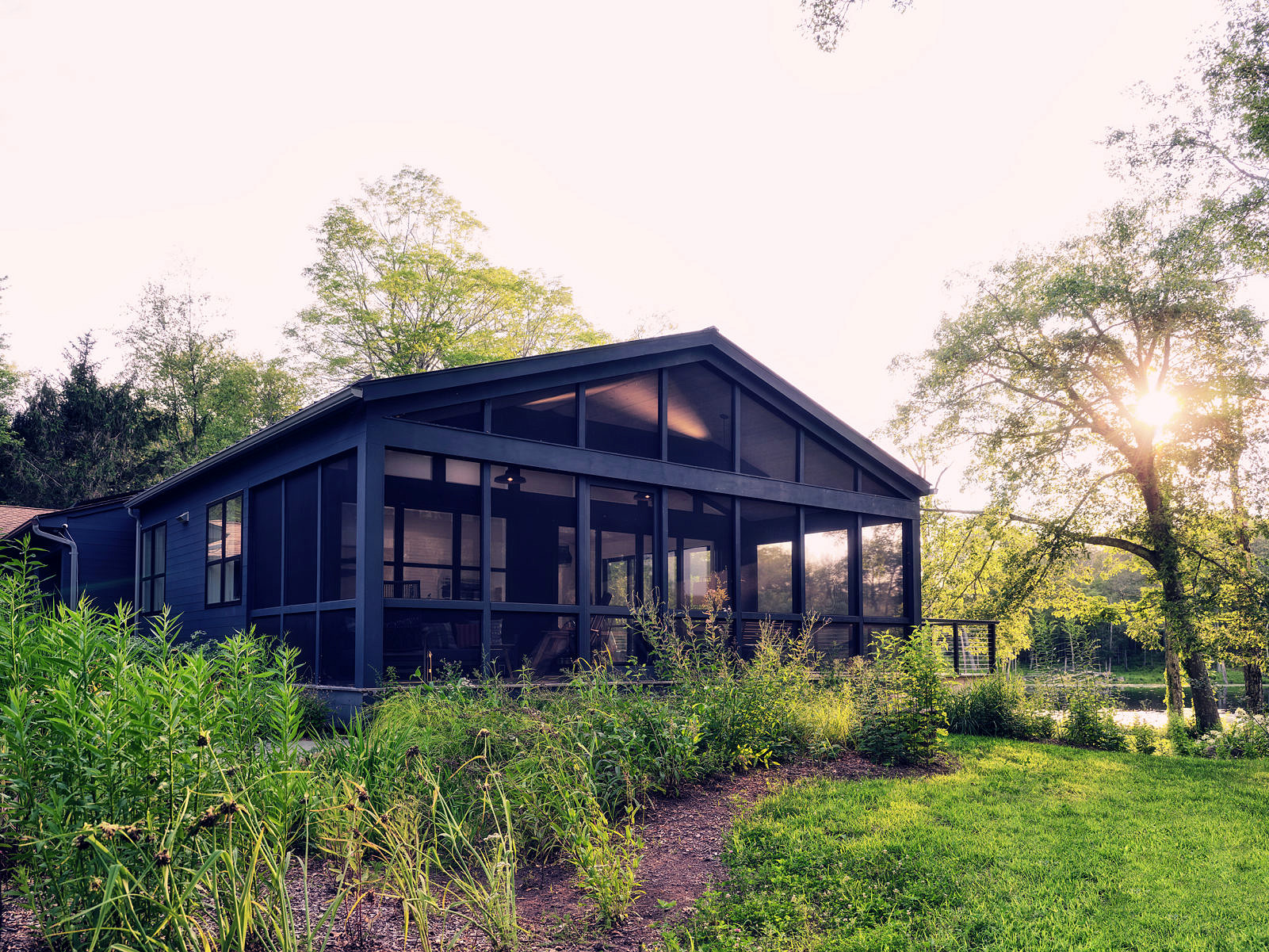 Exterior View of Architectural build in Warren, Connecticut