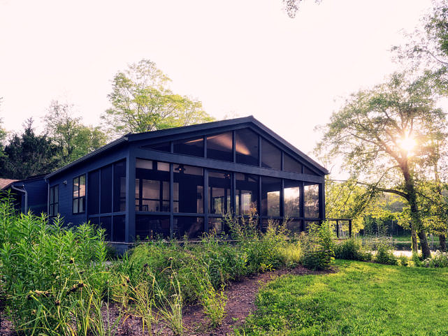 Exterior View of Architectural build in Warren, Connecticut