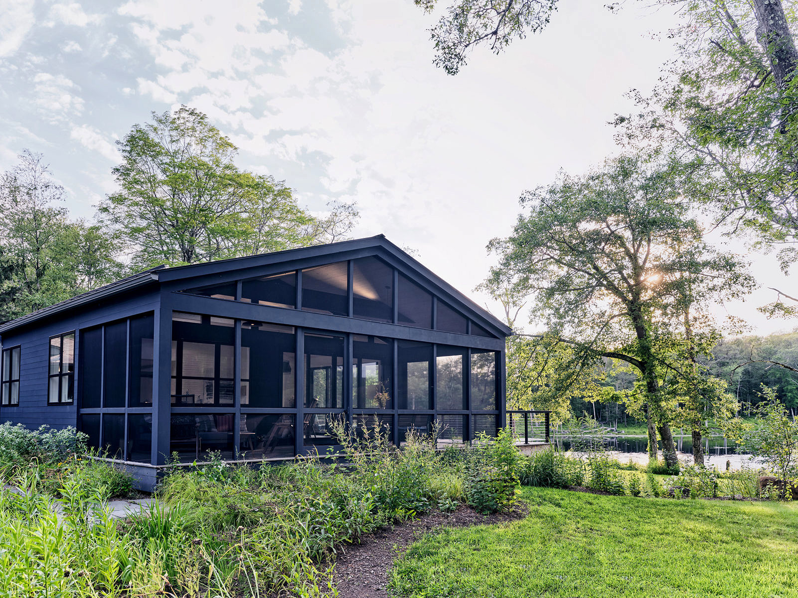 Exterior View of Architectural build in Warren, Connecticut